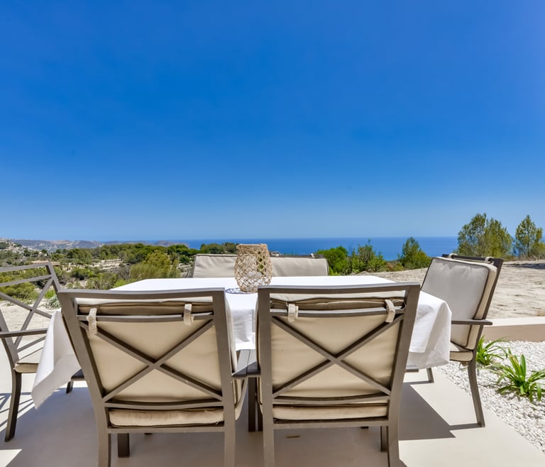 Alquiler de villa en Benissa, GARROFER en Benissa - Piscina