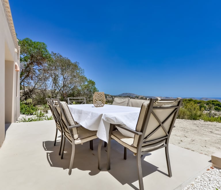 Alquiler de villa en Benissa, GARROFER en Benissa - Piscina