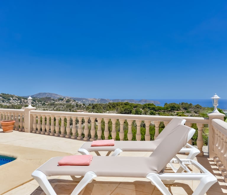 Alquiler de villa en Benissa, GARROFER en Benissa - Piscina