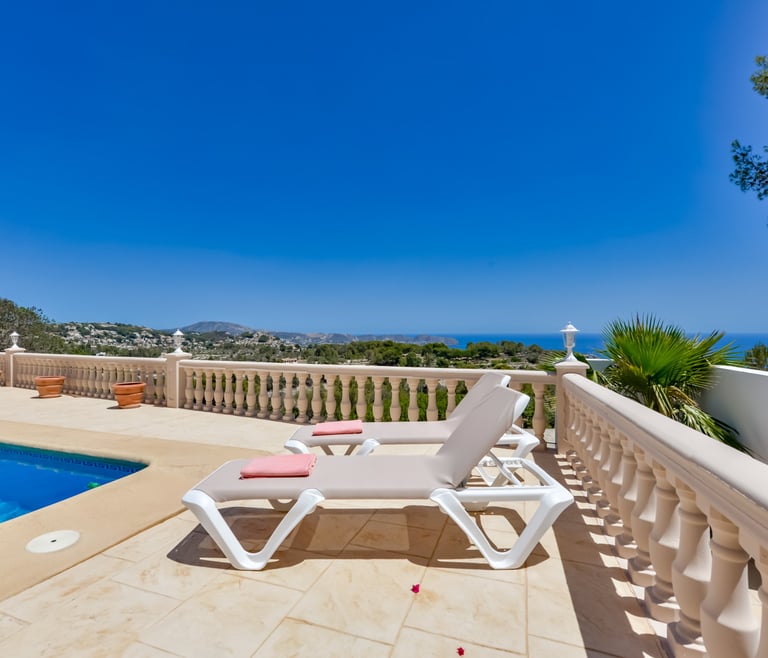 Alquiler de villa en Benissa, GARROFER en Benissa - Vistas