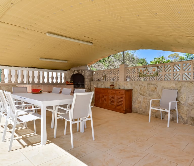Alquiler de villa en Benissa, GARROFER en Benissa - Terraza