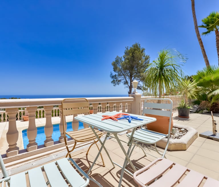 Alquiler de villa en Benissa, GARROFER en Benissa - Piscina