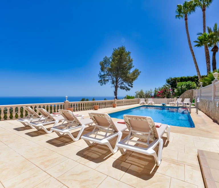 Alquiler de villa en Benissa, GARROFER en Benissa - Vistas