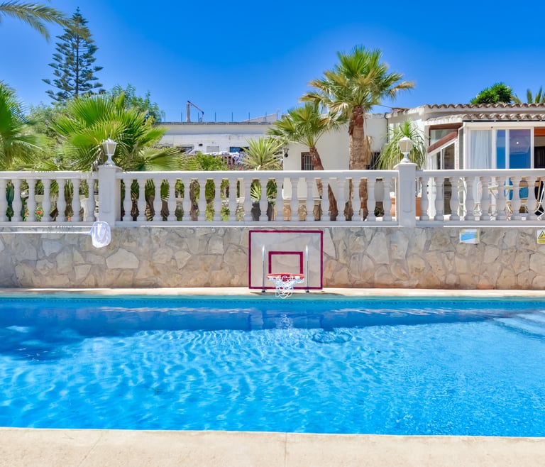 Alquiler de villa en Benissa, GARROFER en Benissa - Piscina
