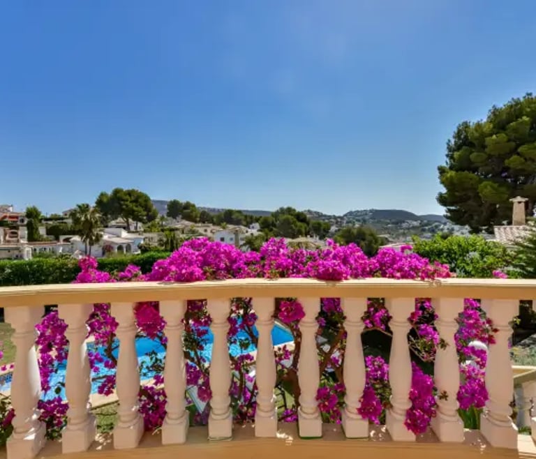 Villa à louer à Moraira, CLEO Avec piscine chauffée à Moraira