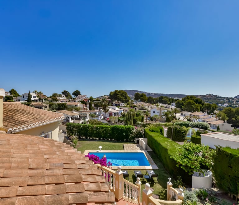 Alquiler de villa en Moraira, CLEO con Piscina Climatizada  en Moraira - Vistas