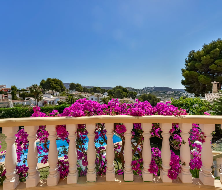 Alquiler de villa en Moraira, CLEO con Piscina Climatizada  en Moraira - Vistas