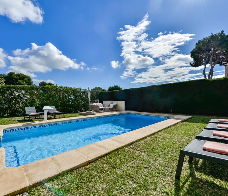 Alquiler de villa en Moraira, CLEO con Piscina Climatizada  en Moraira - Piscina