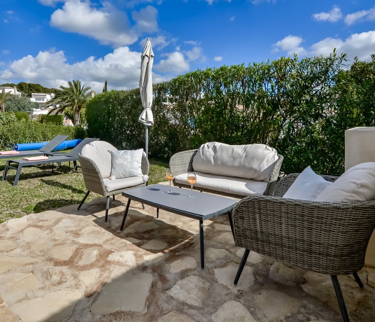 Alquiler de villa en Moraira, CLEO con Piscina Climatizada  en Moraira - Terraza