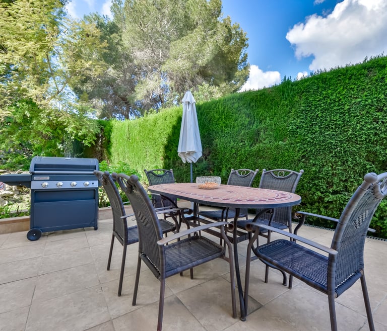 Alquiler de villa en Moraira, CLEO con Piscina Climatizada  en Moraira - Terraza