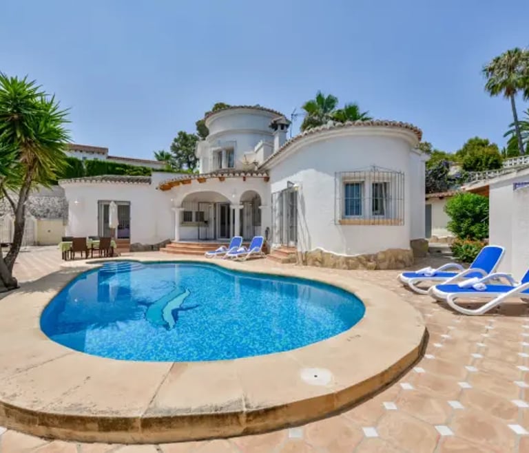 Alquiler de villa en Moraira, SEBASTIAN en Moraira