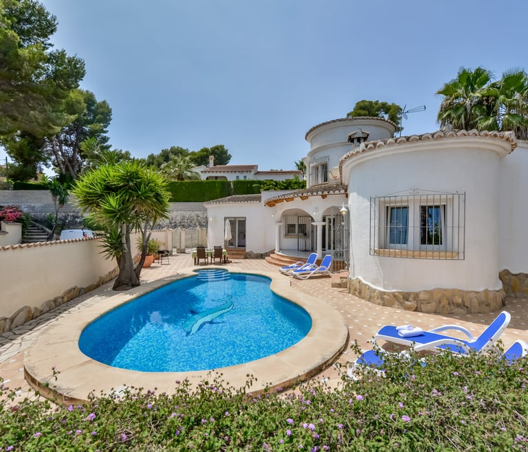 Villa à louer à Moraira, SEBASTIAN à Moraira - Piscine
