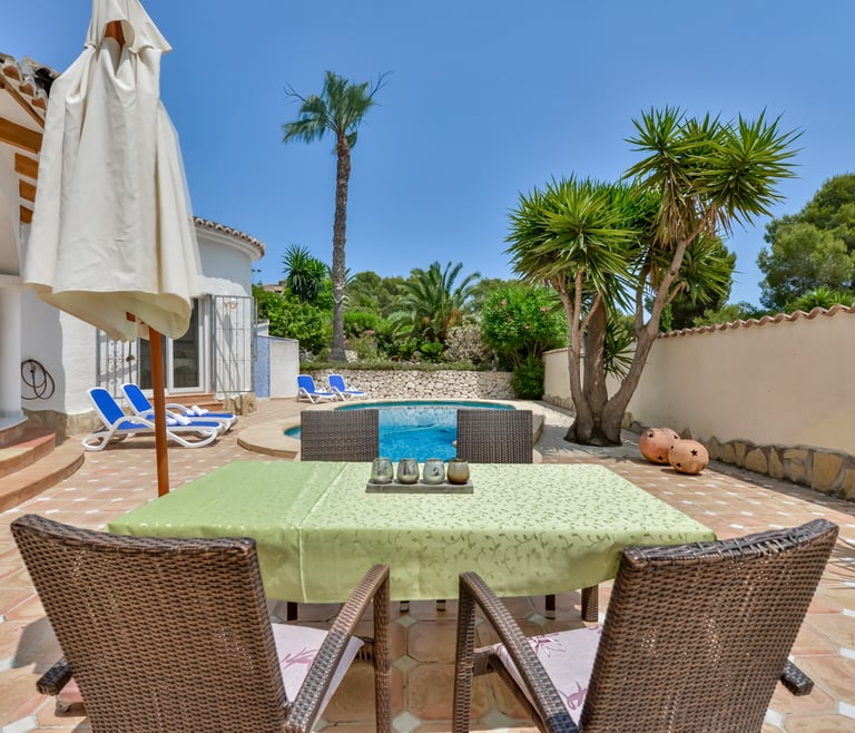 Villa à louer à Moraira, SEBASTIAN à Moraira - Terrasse