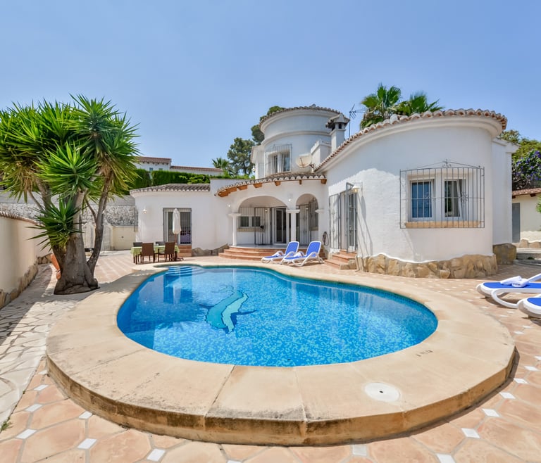 Villa à louer à Moraira, SEBASTIAN à Moraira - Piscine
