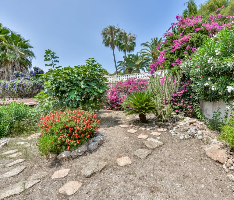 Villa à louer à Moraira, SEBASTIAN à Moraira - Jardin