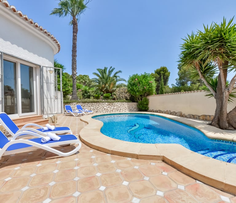 Villa à louer à Moraira, SEBASTIAN à Moraira - Piscine
