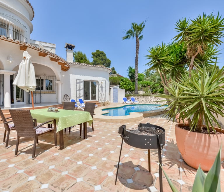 Villa à louer à Moraira, SEBASTIAN à Moraira - Terrasse