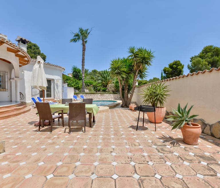 Villa à louer à Moraira, SEBASTIAN à Moraira - Terrasse