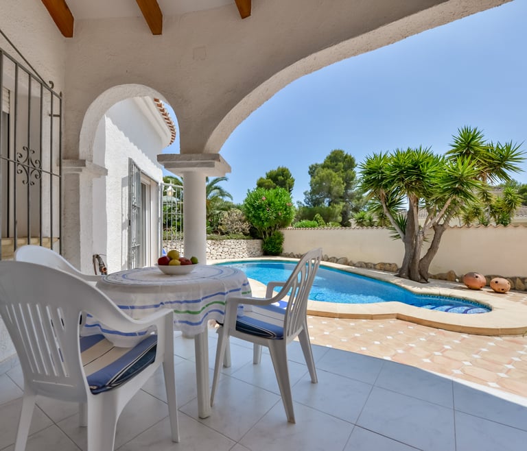 Villa à louer à Moraira, SEBASTIAN à Moraira - Terrasse