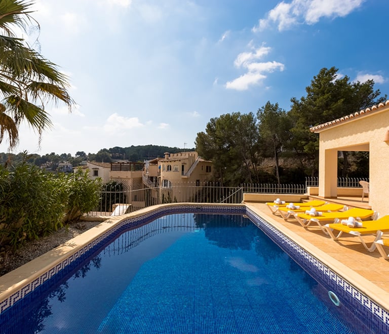 Alquiler de villa en Benissa ESTEFANIA en Benissa - Piscina