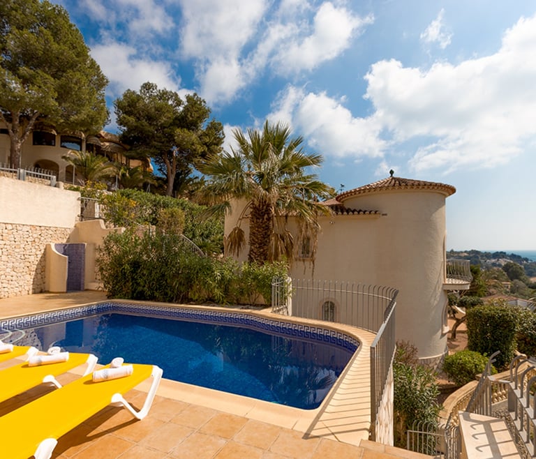 Alquiler de villa en Benissa ESTEFANIA en Benissa - Piscina