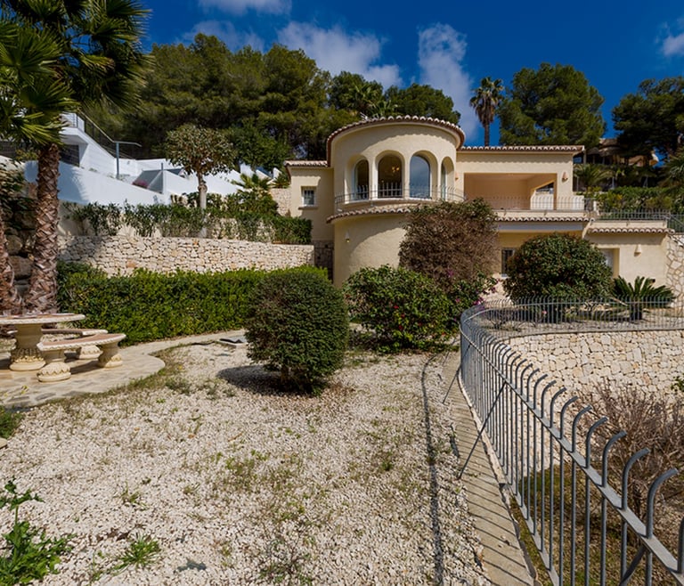 Alquiler de villa en Benissa ESTEFANIA en Benissa - Jardin