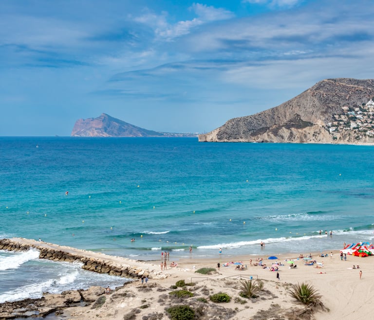 Appartement te huur in Calpe, REYNA en Calpe - Uitzichten