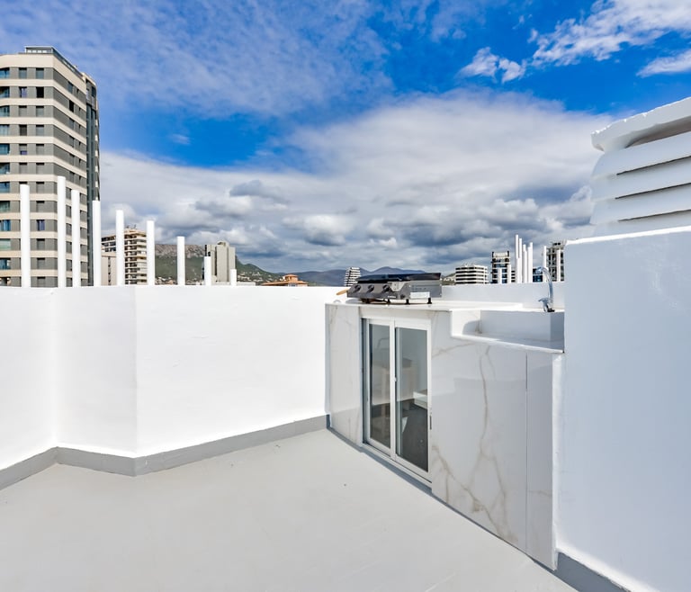Appartement te huur in Calpe, REYNA en Calpe - Terras