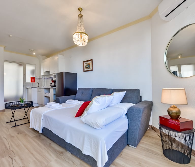Appartement te huur in Calpe, REYNA en Calpe - Salon