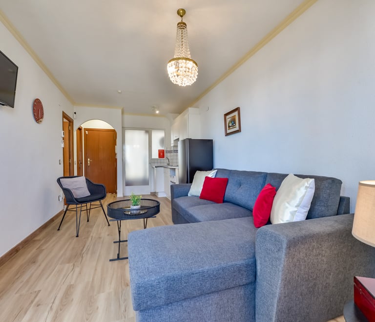 Appartement te huur in Calpe, REYNA en Calpe - Salon