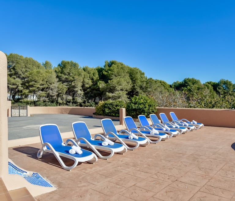 Location de vacances à Moraira FINA à Moraira - Terrasse