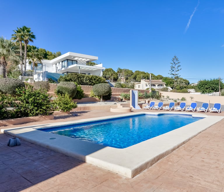 Location de vacances à Moraira FINA à Moraira - Piscine