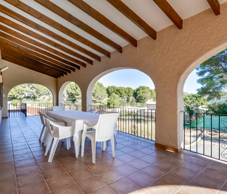 Location de vacances à Moraira FINA à Moraira - Terrasse