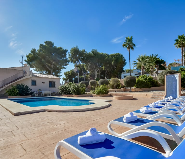 Location de vacances à Moraira FINA à Moraira - Piscine