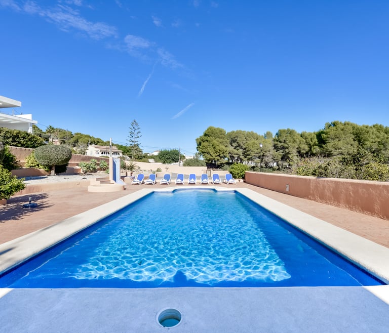 Location de vacances à Moraira FINA à Moraira - Piscine