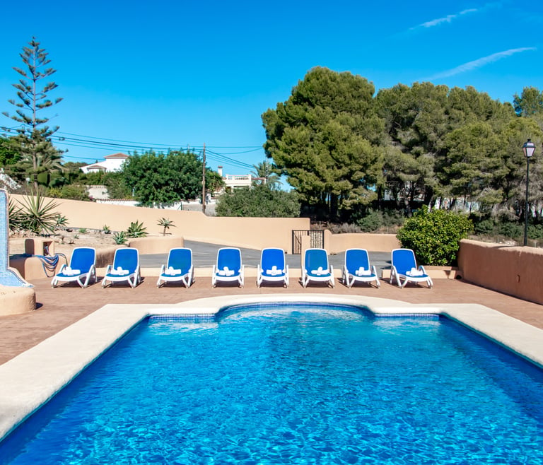 Location de vacances à Moraira FINA à Moraira - Piscine
