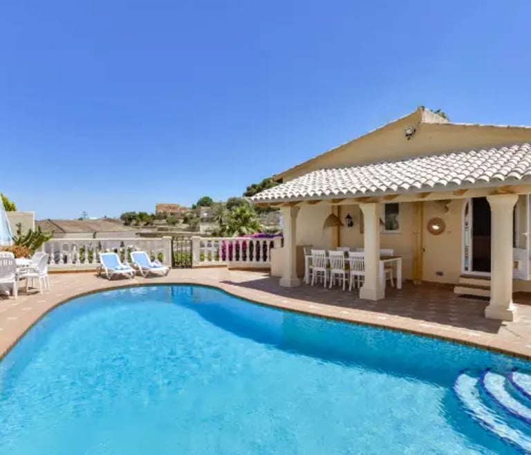 Villa for rent in Benissa, CASCADA in Benissa