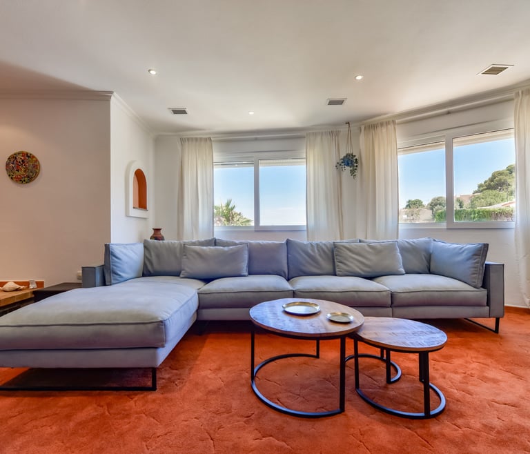 Villa for rent in Benissa, CASCADA in Benissa - Living room