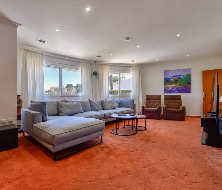 Villa for rent in Benissa, CASCADA in Benissa - Living room