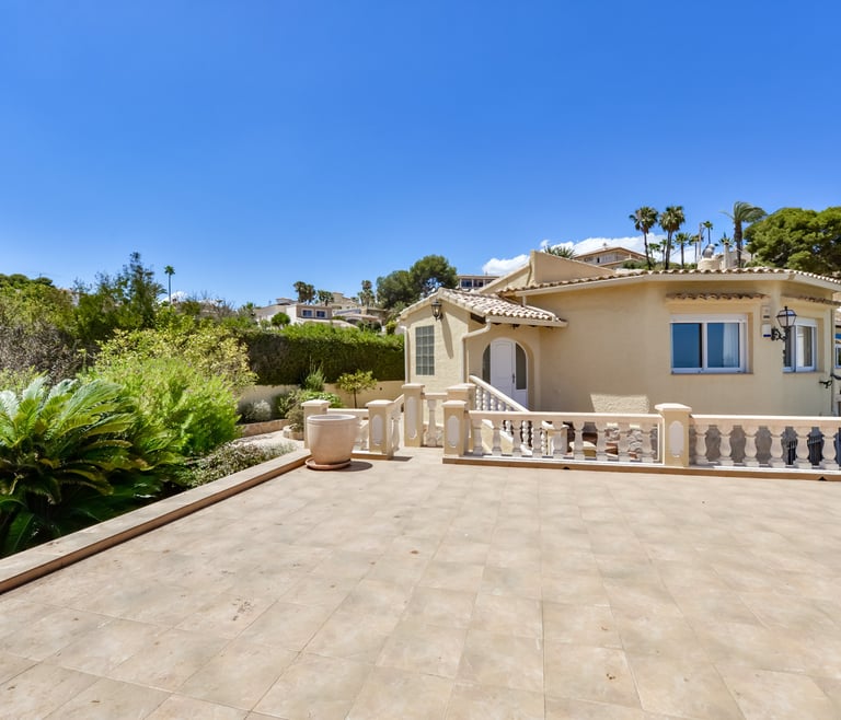 Villa for rent in Benissa, CASCADA in Benissa - Terrace