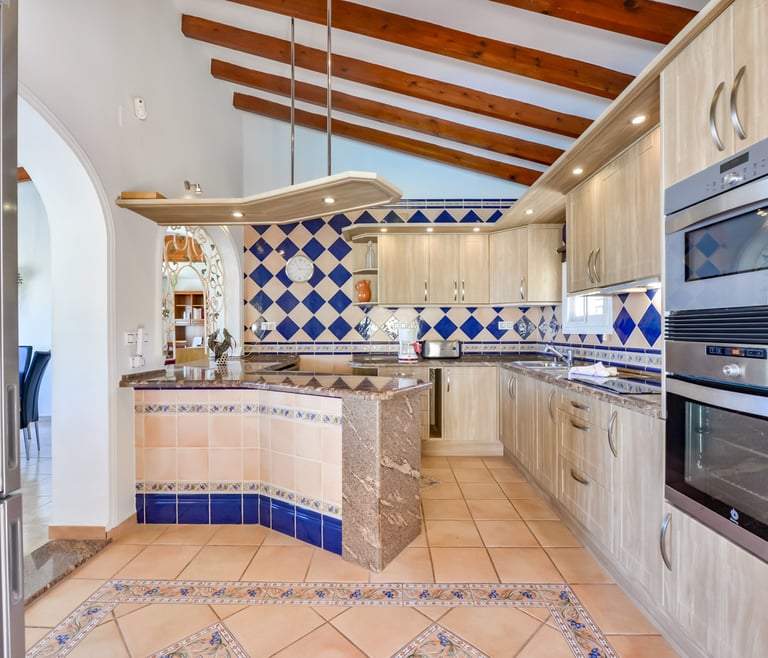 Villa for rent in Benissa, CASCADA in Benissa - Kitchen