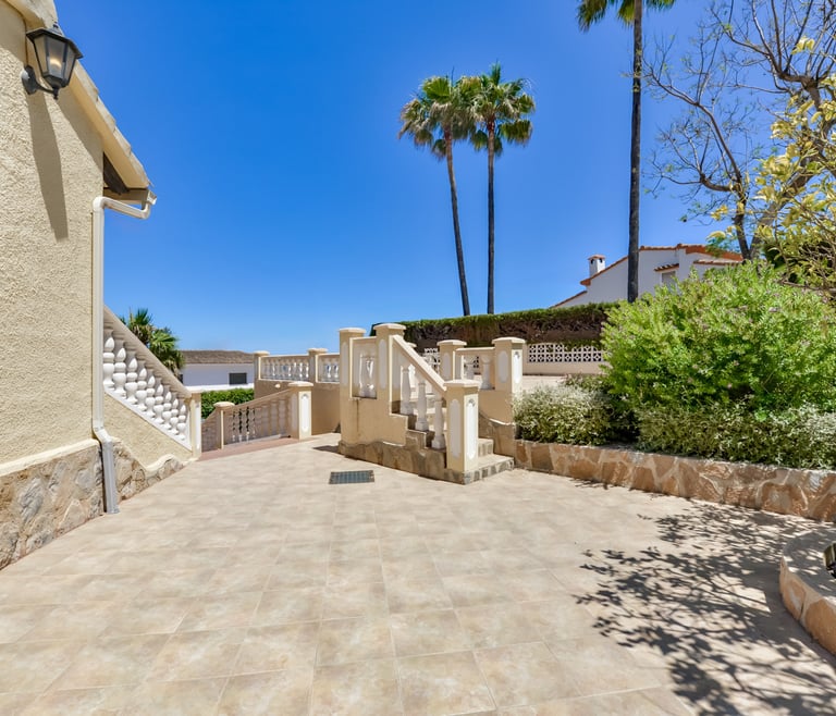 Villa for rent in Benissa, CASCADA in Benissa - Terrace