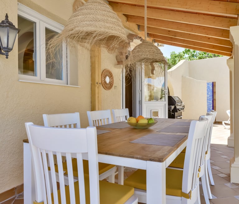 Villa for rent in Benissa, CASCADA in Benissa - Terrace