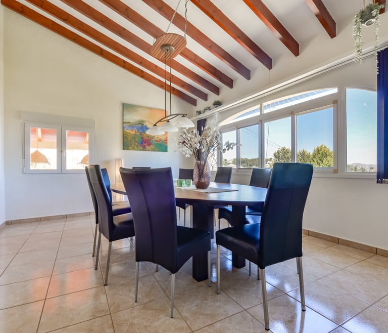 Villa for rent in Benissa, CASCADA in Benissa - Dinning room