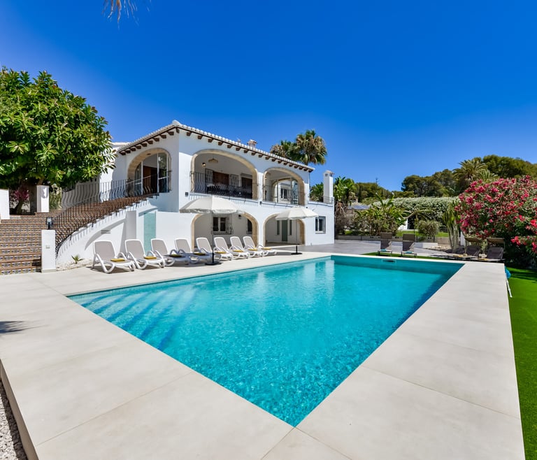 Alquiler de villa en Benissa, MARIO en Benissa - Piscina
