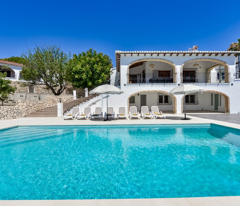 Alquiler de villa en Benissa, MARIO en Benissa - Piscina