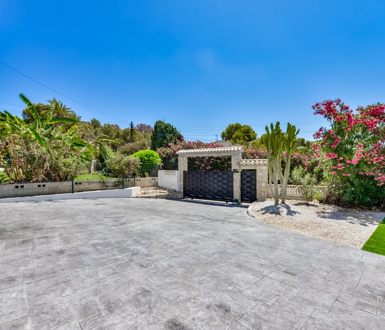 Alquiler de villa en Benissa, MARIO en Benissa - Terraza