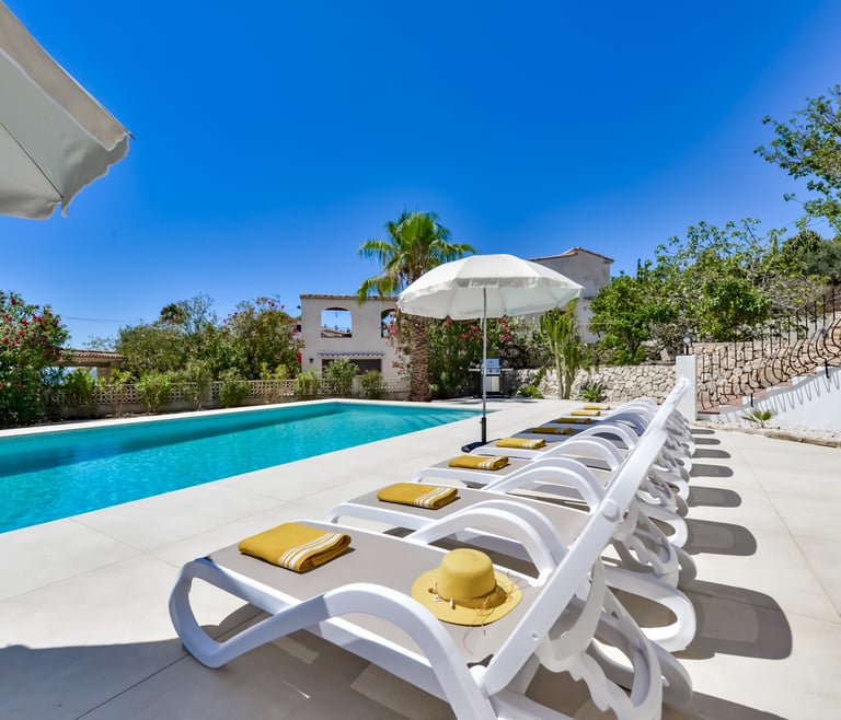 Alquiler de villa en Benissa, MARIO en Benissa - Piscina