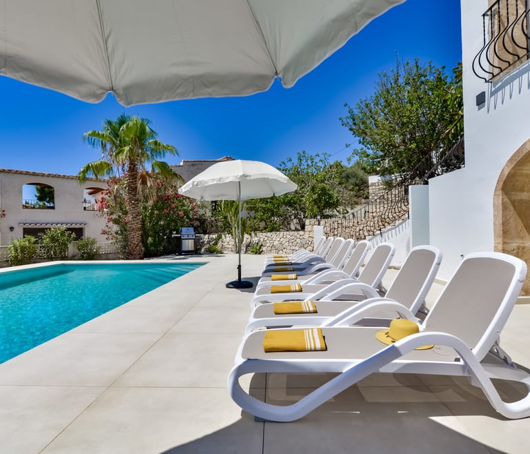 Alquiler de villa en Benissa, MARIO en Benissa - Piscina