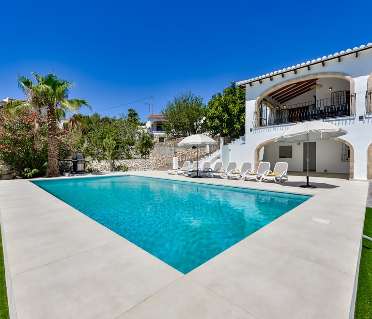 Alquiler de villa en Benissa, MARIO en Benissa - Piscina